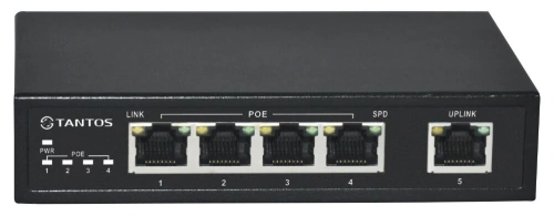 Коммутатор PoE TSn-4P5G